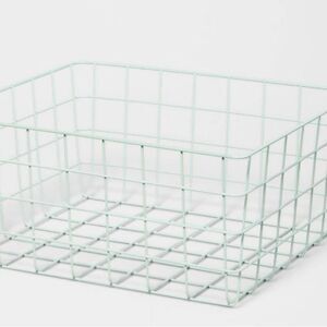 *NWT* - 13" Rectangular Wire Decorative Basket - Brightroom 2 PACK